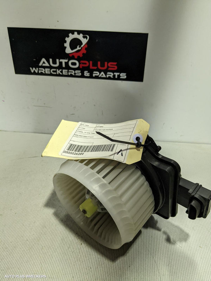 2016 Suzuki Vitara Heater Fan Motor 2016 Suzuki Vitara Heater Fan Motor
