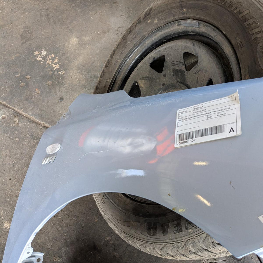 2009 Toyota Corolla Right Guard 2009 Toyota Corolla Right Guard