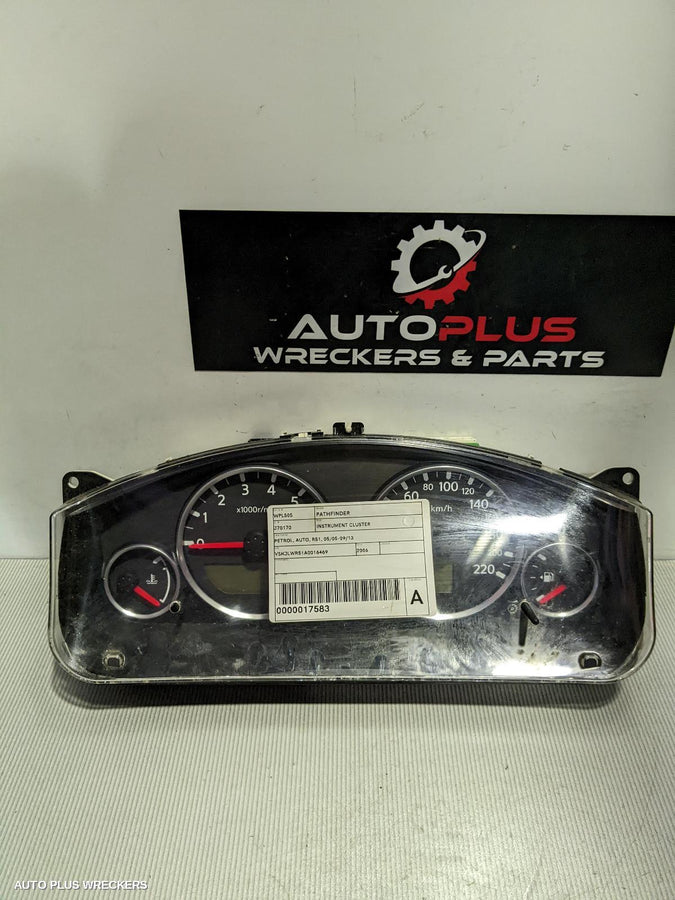 2006 Nissan Pathfinder Instrument Cluster 2006 Nissan Pathfinder Instrument Cluster