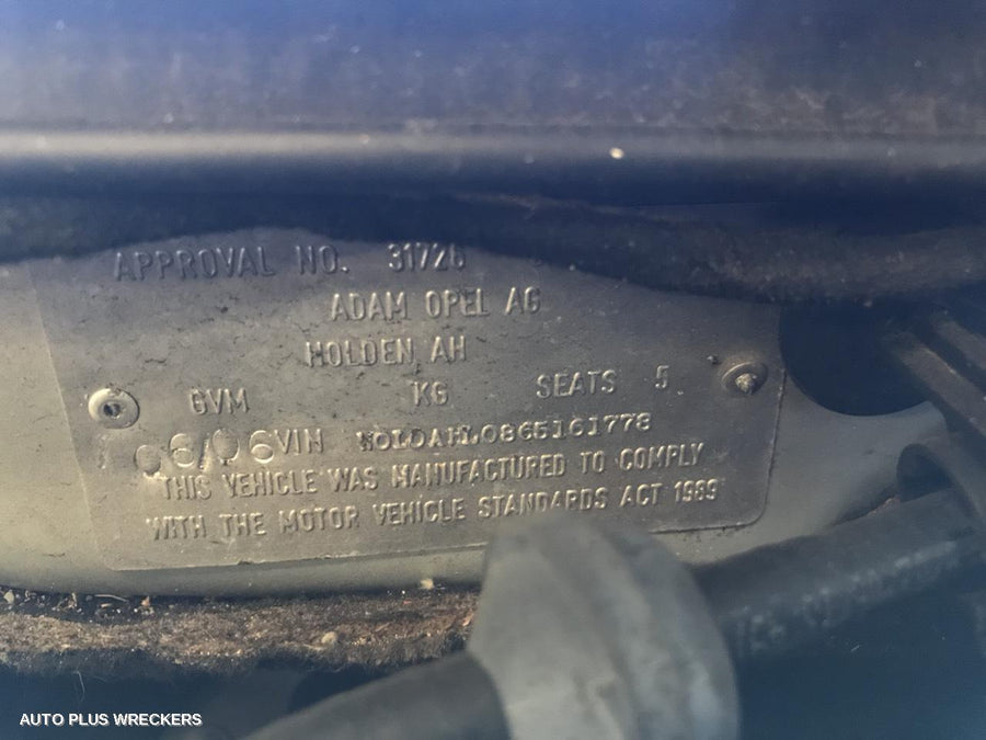 2006 Holden Astra Rear Bumper 2006 Holden Astra Rear Bumper