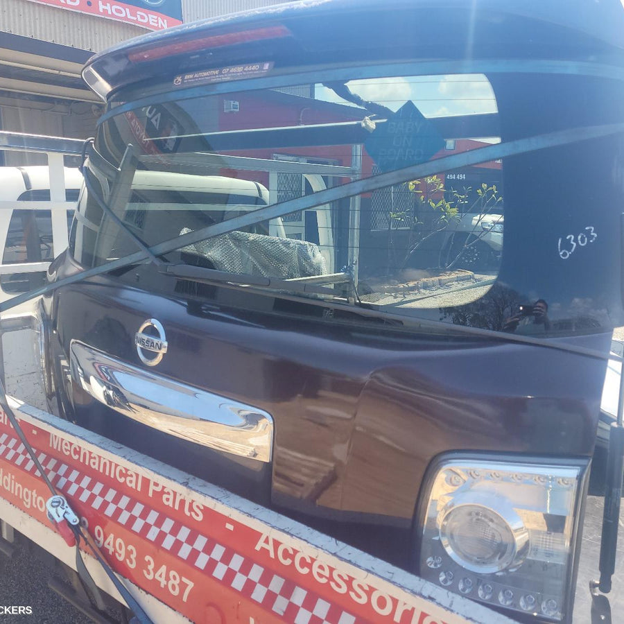 2014 Nissan Patrol Bootlid Tailgate 2014 Nissan Patrol Bootlid Tailgate