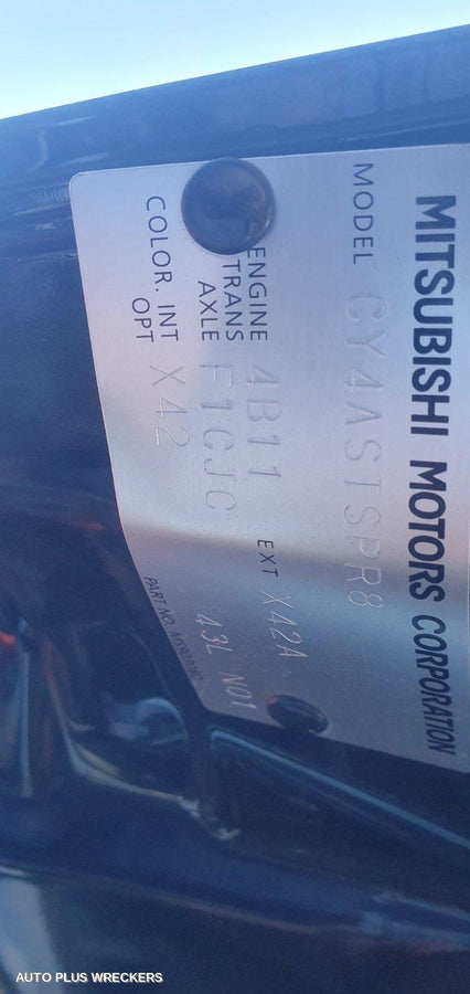 2017 Mitsubishi Lancer Rear Spoiler 2017 Mitsubishi Lancer Rear Spoiler