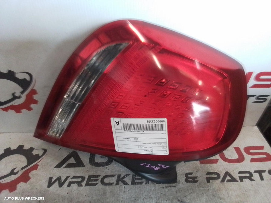 2005 Nissan Maxima Left Taillight 2005 Nissan Maxima Left Taillight