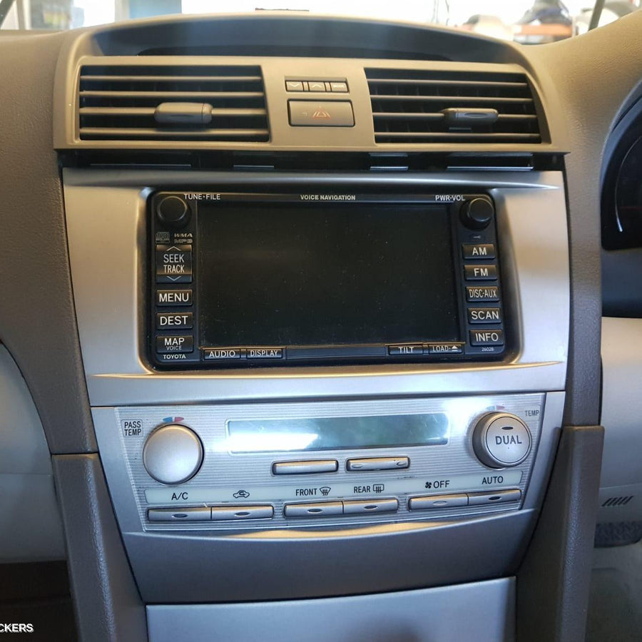 2009 Toyota Aurion Radio Cd Dvd Sat Tv 2009 Toyota Aurion Radio Cd Dvd Sat Tv