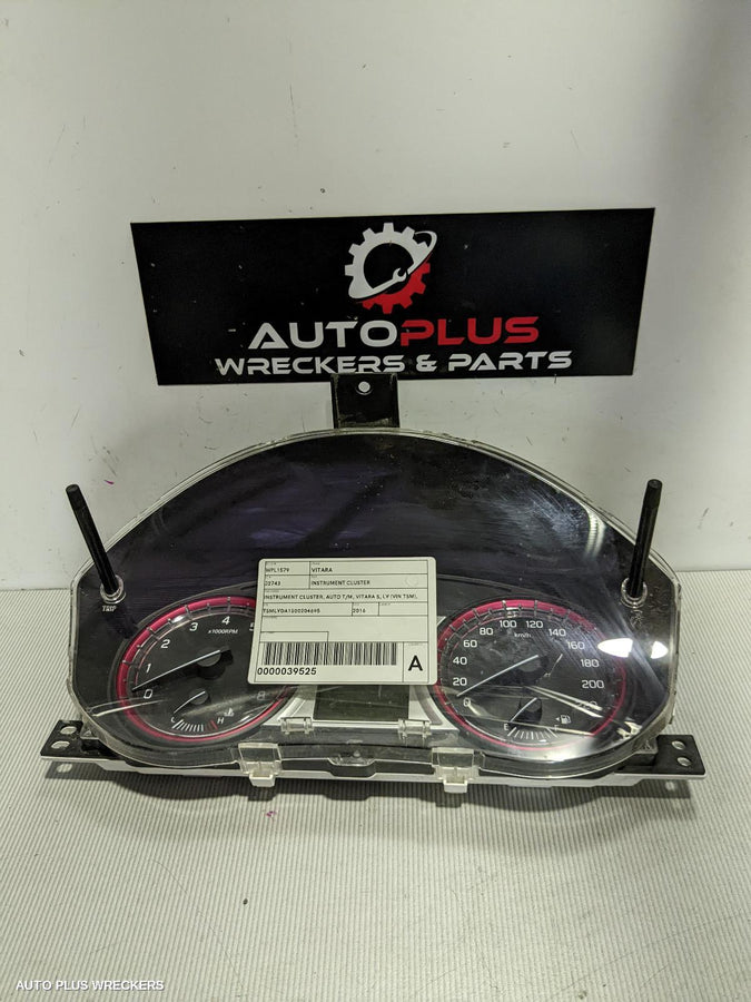 2016 Suzuki Vitara Instrument Cluster 2016 Suzuki Vitara Instrument Cluster