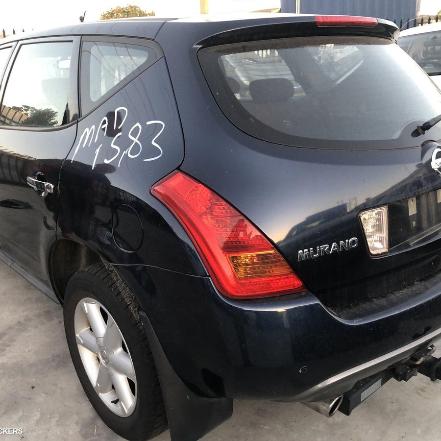 2006 Nissan Murano Bootlid Tailgate 2006 Nissan Murano Bootlid Tailgate