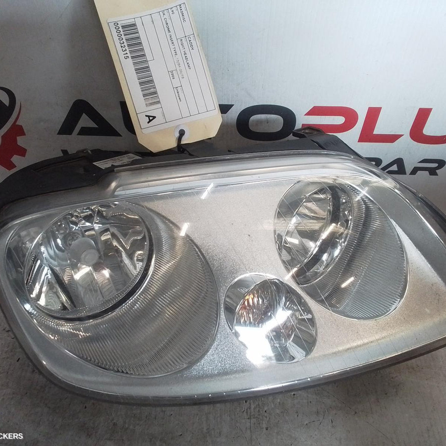 2006 Volkswagen Caddy Right Headlamp 2006 Volkswagen Caddy Right Headlamp