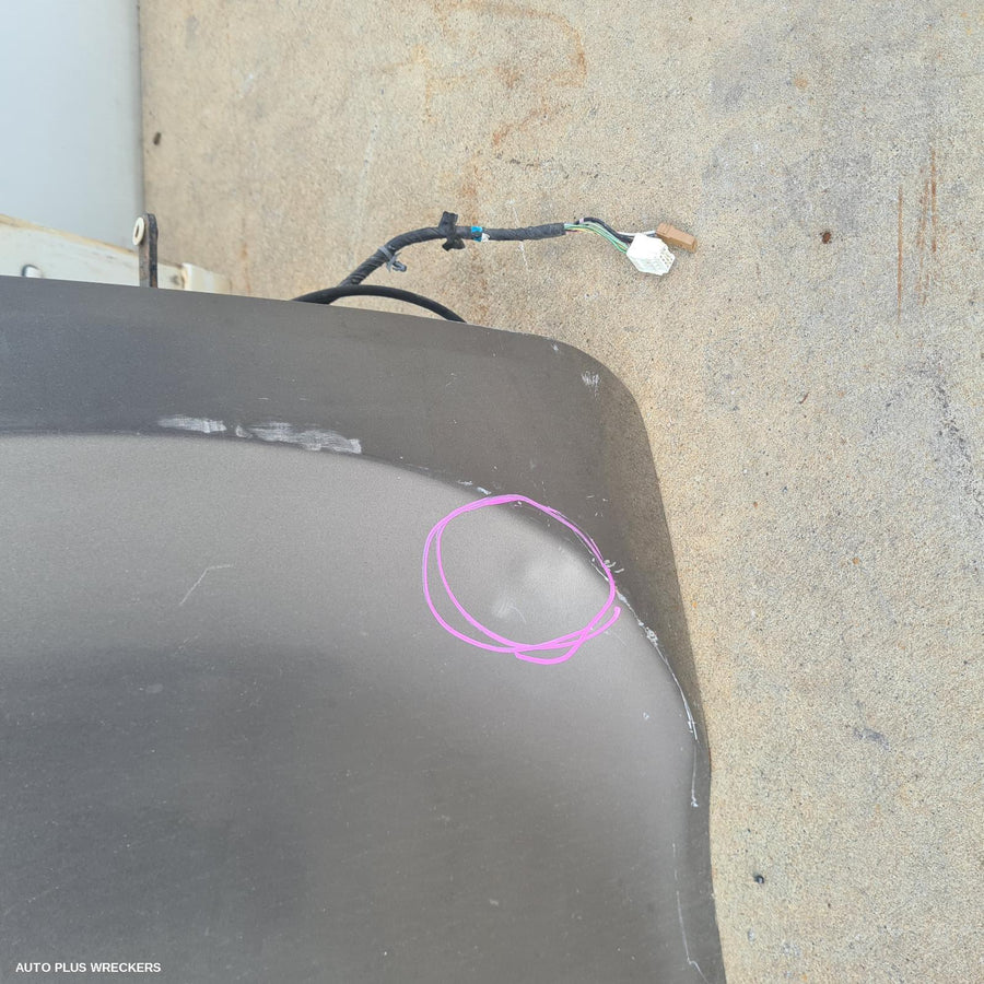 2010 Nissan Patrol Bootlid Tailgate 2010 Nissan Patrol Bootlid Tailgate