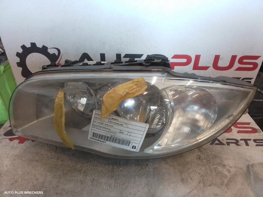 2006 Bmw 1 Series Left Headlamp