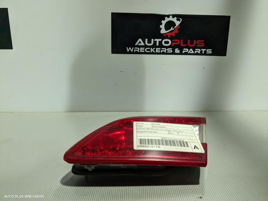 2014 NISSAN PULSAR REAR GARNISH