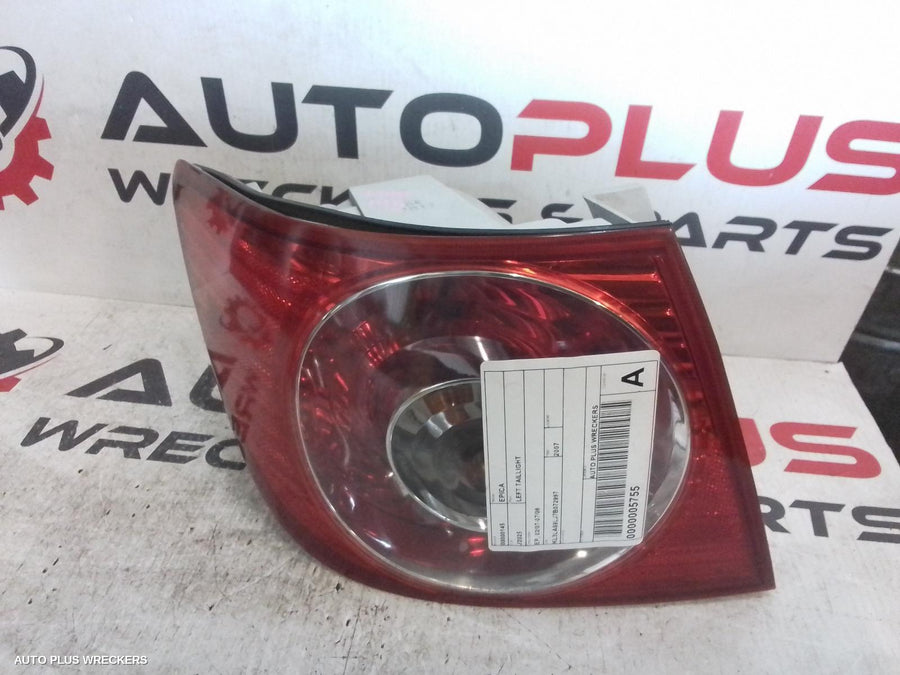 2007 Holden Epica Left Taillight