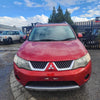 2008 Mitsubishi Outlander Left Rear Door Window