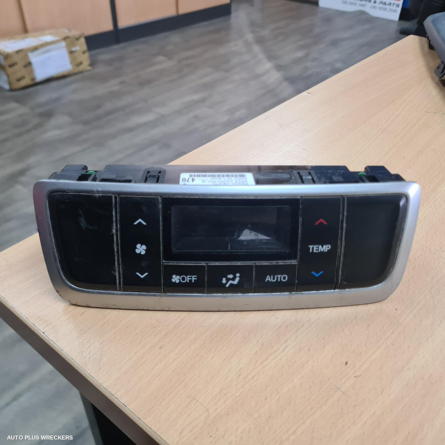 2015 Toyota Kluger Heater Ac Controls