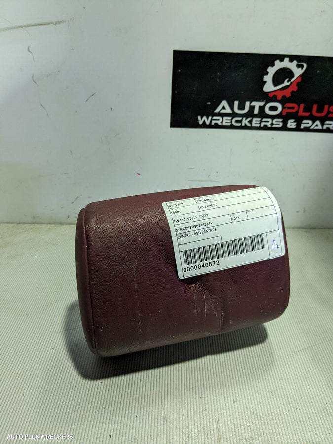 2014 Lexus Ct200h Headrest