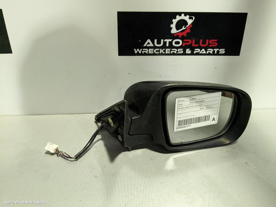 2004 Subaru Liberty Right Door Mirror