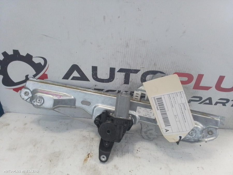 2013-2017 Nissan Qashqai Left Rear Wnd Reg Motor