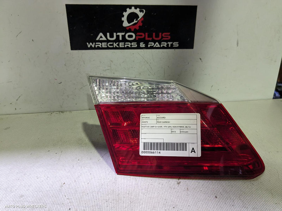 2013 Honda Accord Rear Garnish