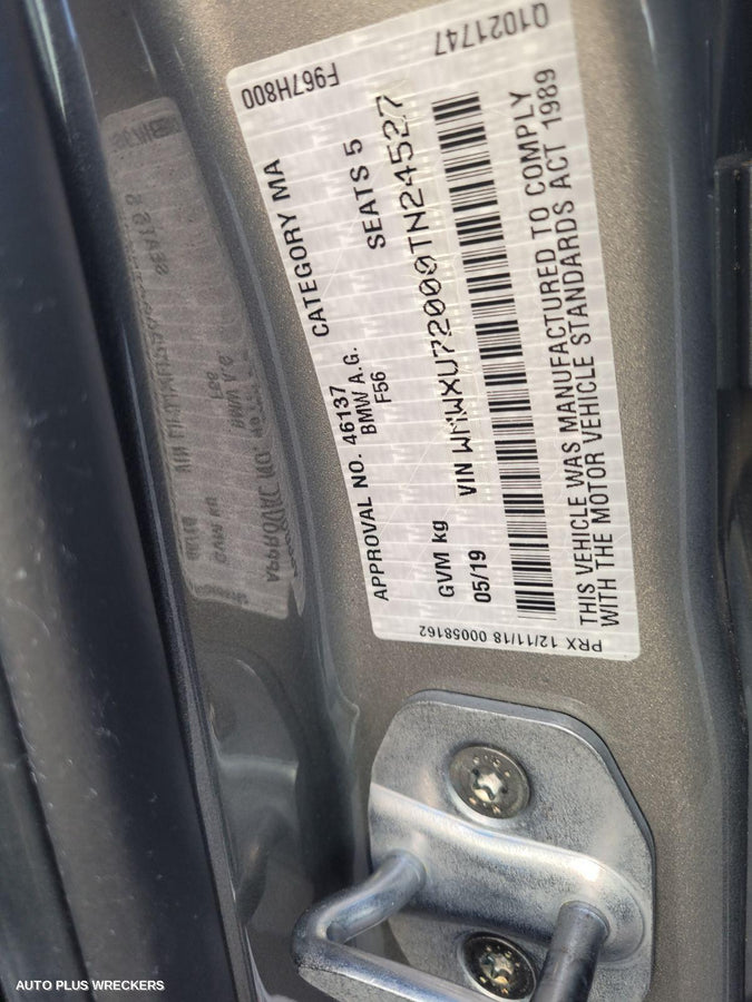 2019 Mini Cooper Caliper