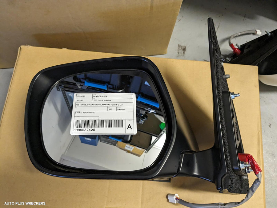 2020 Toyota Landcruiser Left Door Mirror