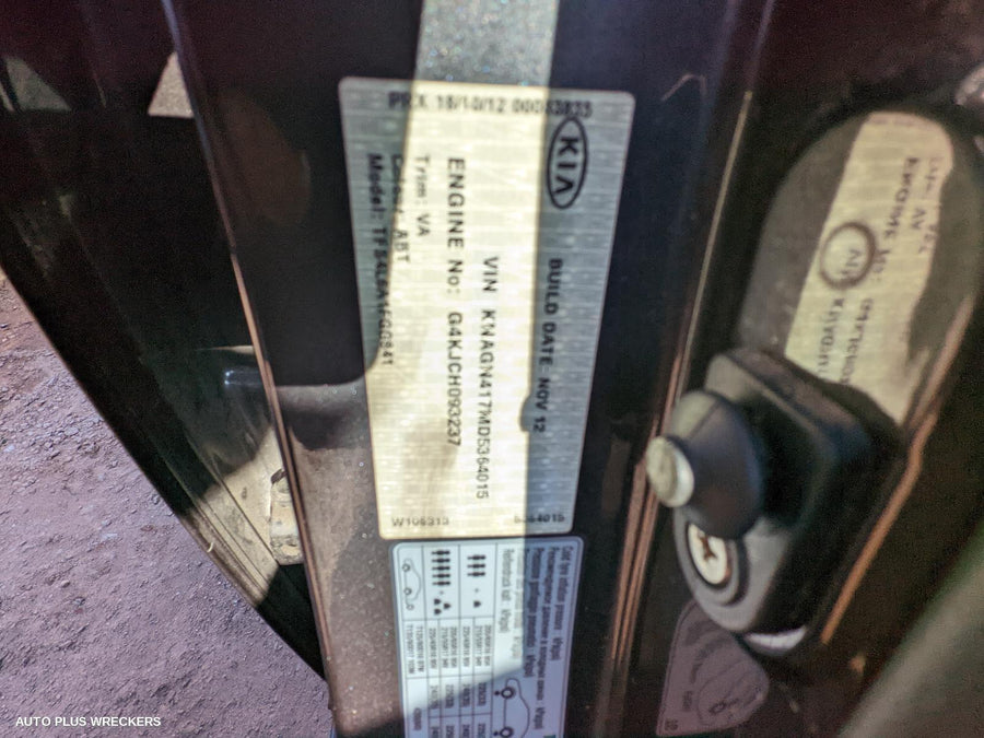 2013 Kia Optima Left Front Window Reg Motor