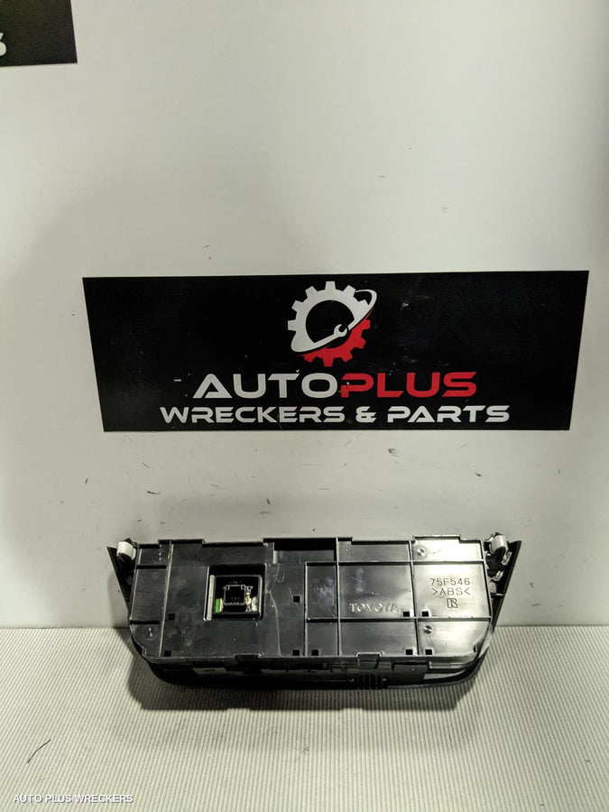 2017 Toyota Rav4 Heater Ac Controls