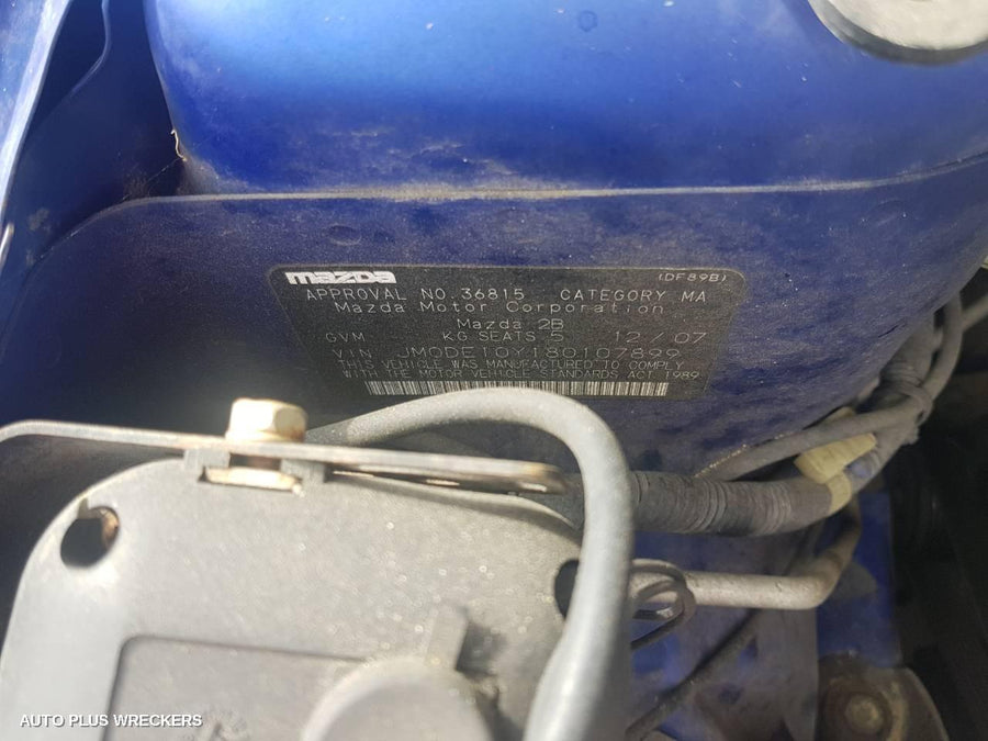 2008 Mazda 2 Right Indicator Fog Side