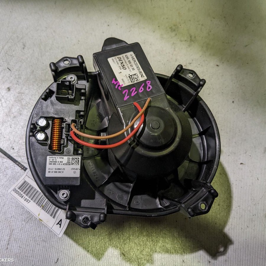 2012-2018 Mercedes A Class Heater Fan Motor