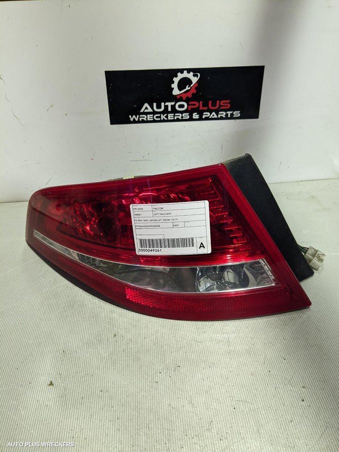 2009 Ford Falcon Left Taillight