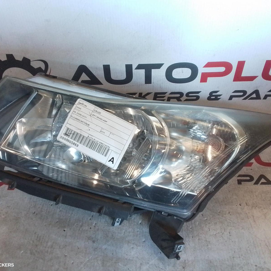 2009-2011 Holden Cruze Left Headlamp