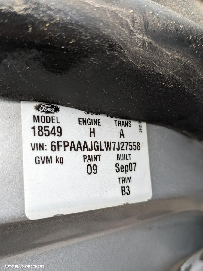 2007 Ford Fairlane Right Front Door