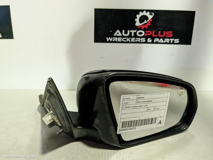 2009 Chrysler Sebring Right Door Mirror
