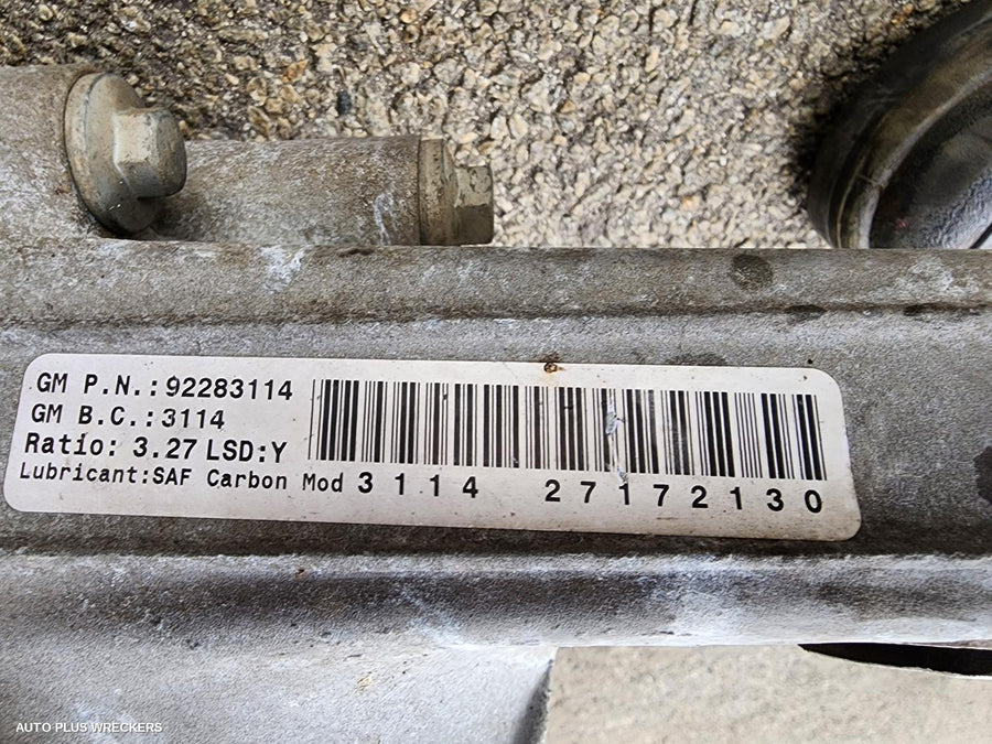 2013-2017 Holden Commodore Differential Centre