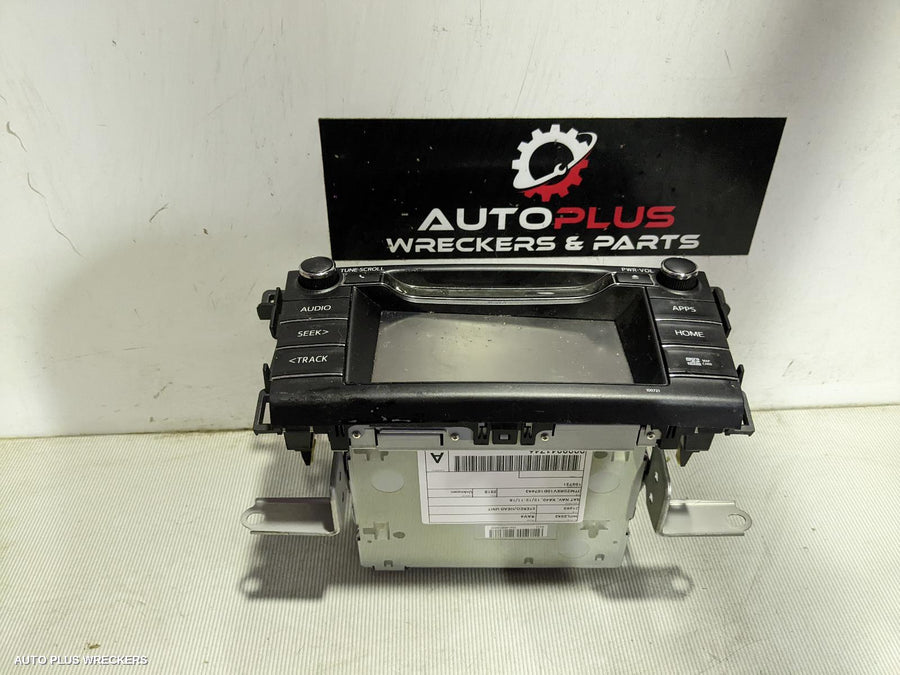 2018 Toyota Rav4 Radio Cd Dvd Sat Tv