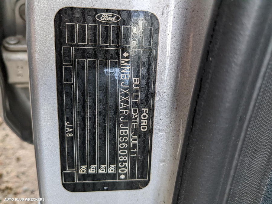 2011 Ford Fiesta Left Rear Door Window