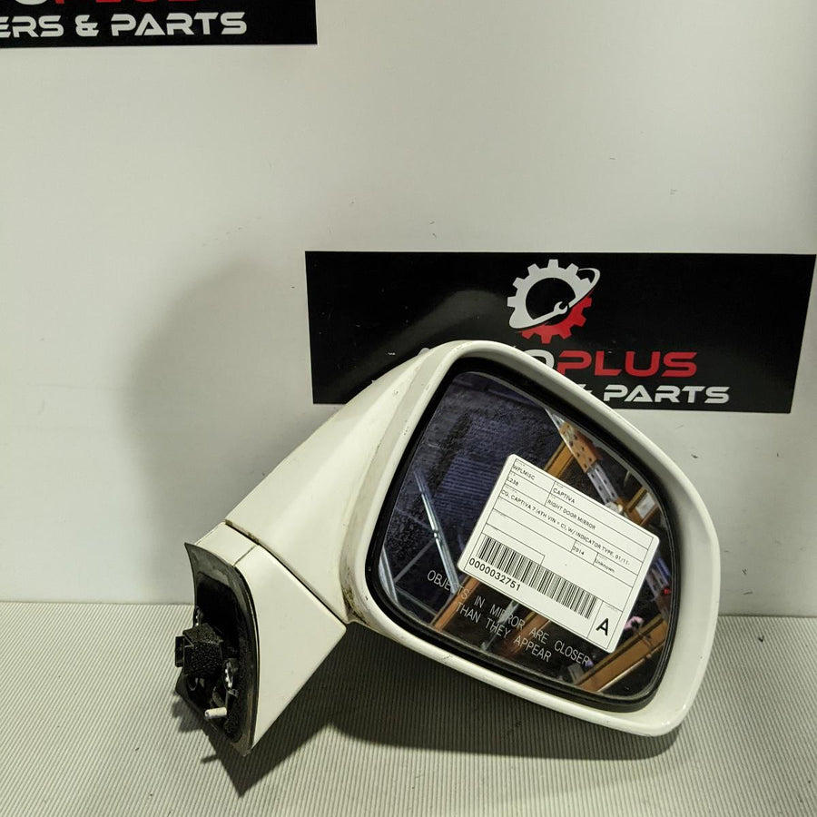 2014 Holden Captiva Right Door Mirror