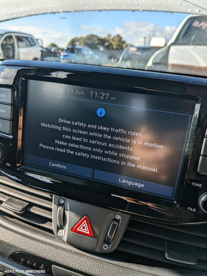 2022 Hyundai I30 Parcel Shelf