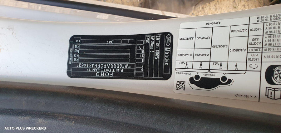 2017 Ford Mondeo Ecu