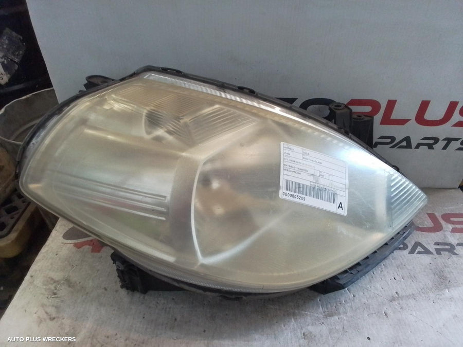2007 Nissan Tiida Right Headlamp