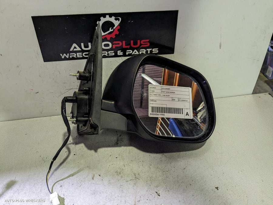 2008 Mitsubishi Outlander Right Door Mirror