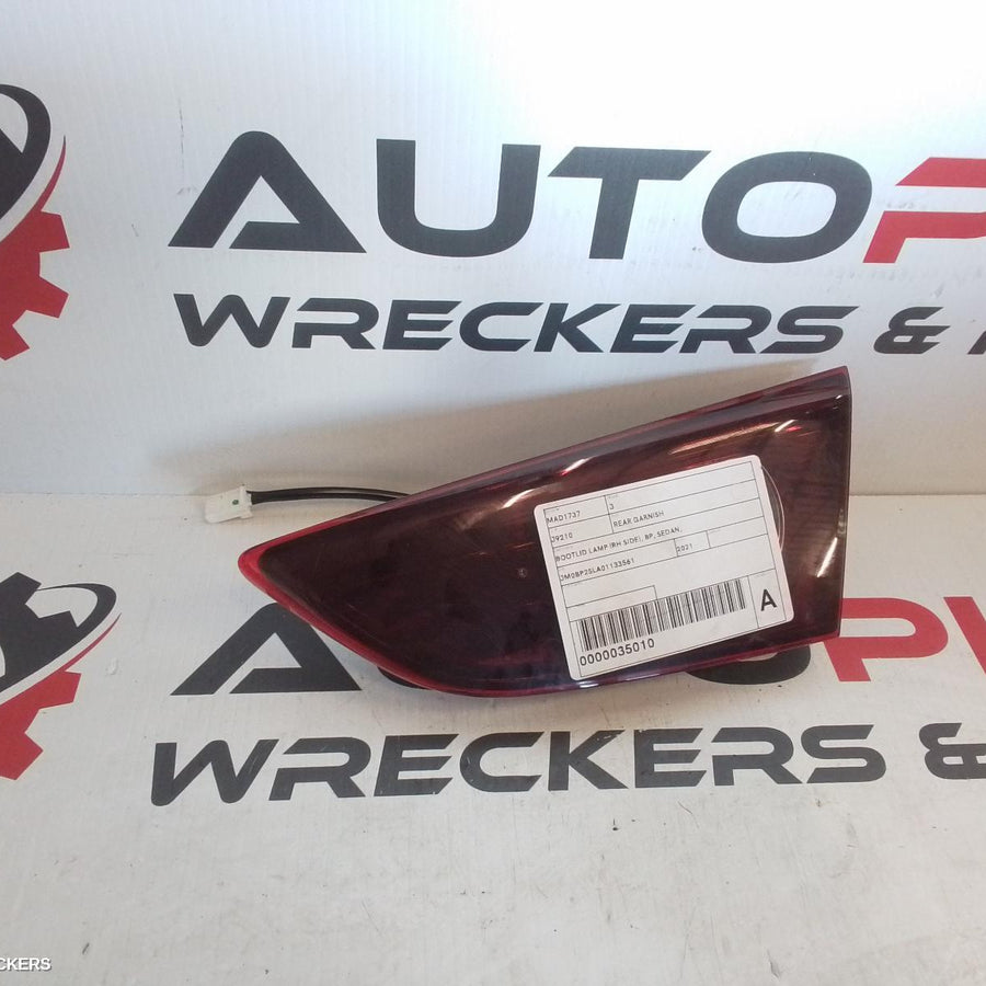 2019-2021 Mazda 3 Rear Garnish