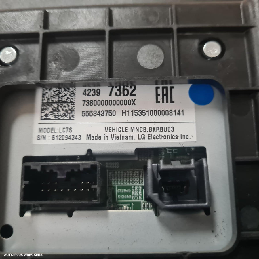 2016 Holden Captiva Radio Cd Dvd Sat Tv