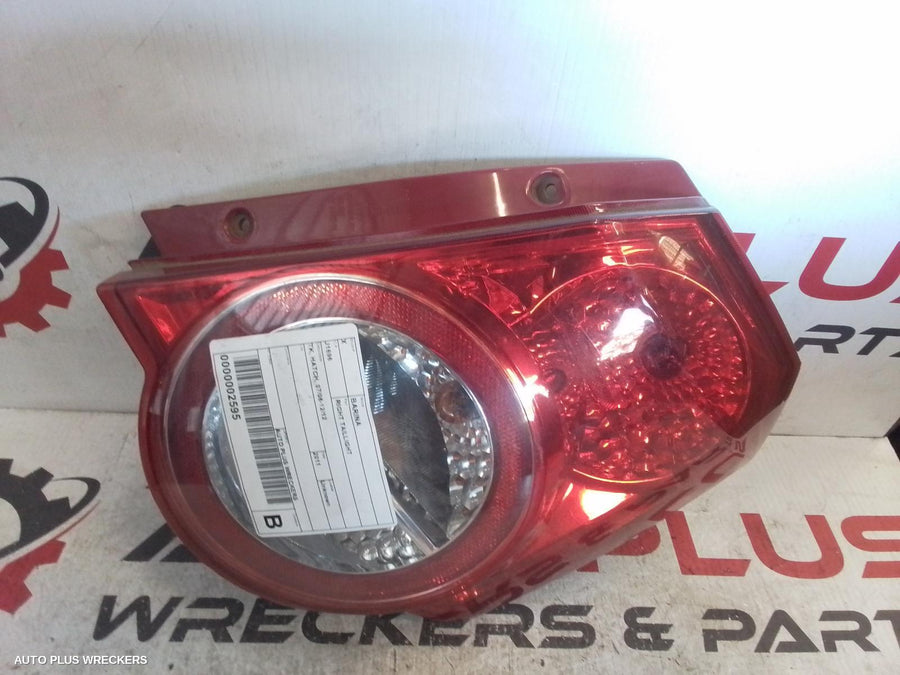 2011 Holden Barina Right Taillight