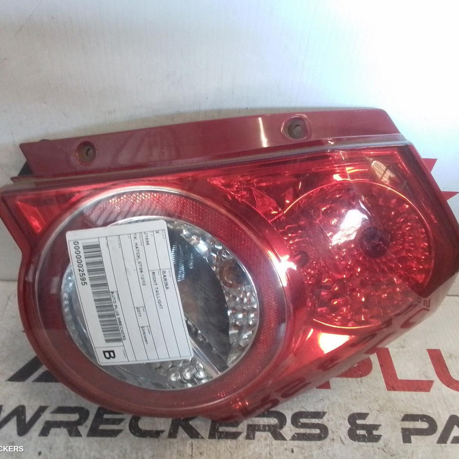 2011 Holden Barina Right Taillight