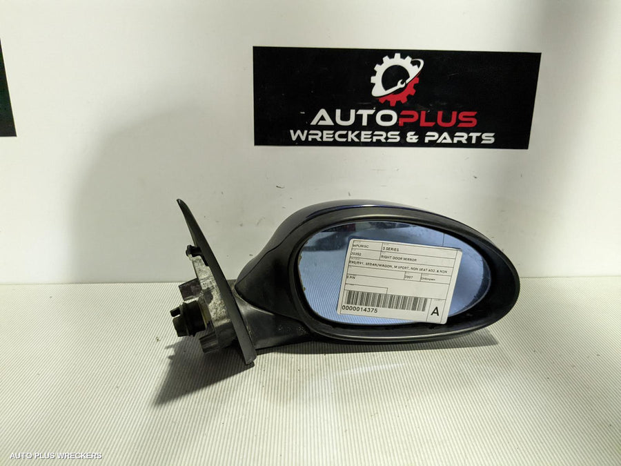 2007 Bmw 3 Series Right Door Mirror