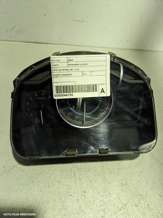 2019 Suzuki Ignis Instrument Cluster