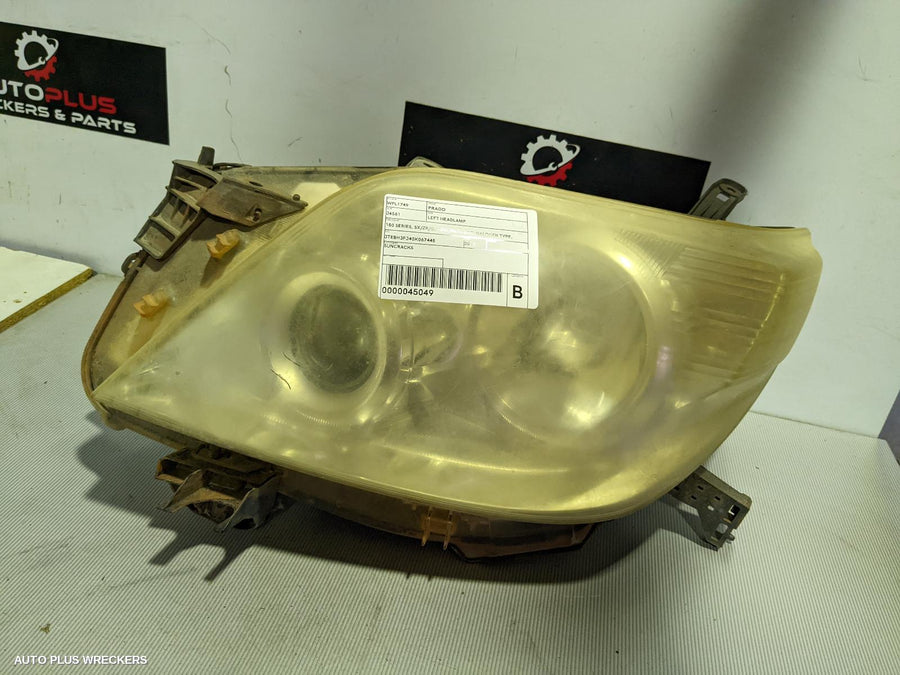 2012 Toyota Prado Left Headlamp