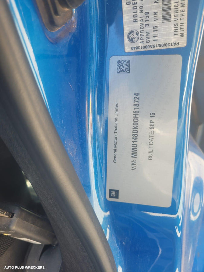 2015 Holden Colorado A C Compressor