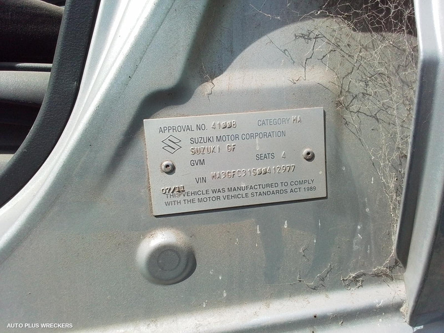 2011 Suzuki Alto Bonnet