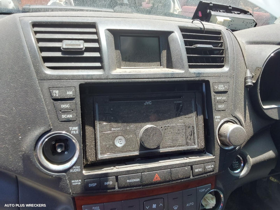 2007 Toyota Kluger Right Front Door Window