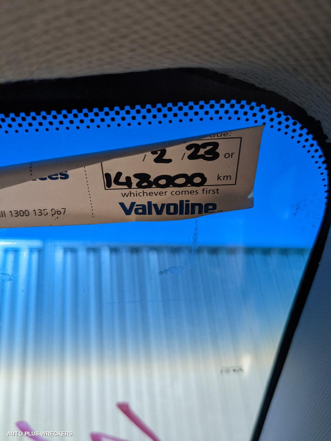 2011 Holden Barina Left Taillight